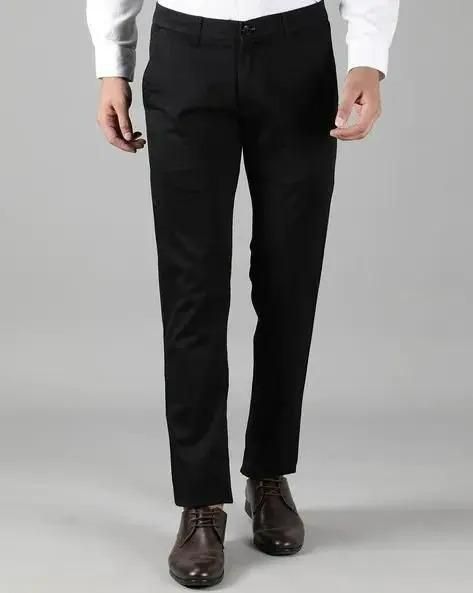Solid Flexible Fitting Fit Men's Formal Trouser – AutoGearHub